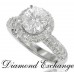 3.58 Ct Women's Round Cut Diamond Engagement Ring